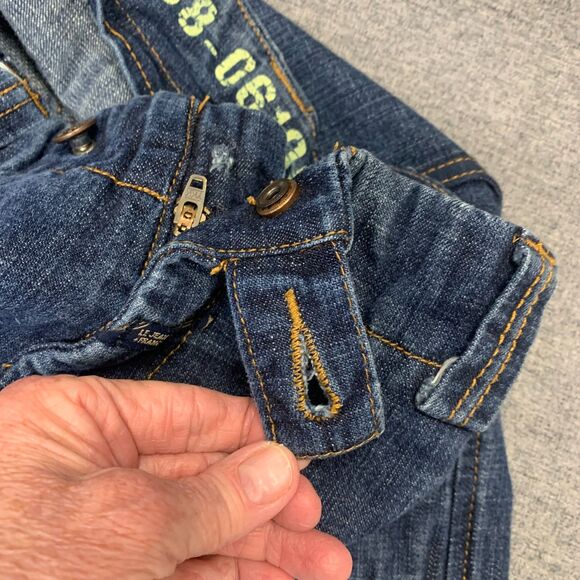 Marithe Francois Girbaud Jeans Tactical Baggy Cargo 34x32 - Picture 7 of 15